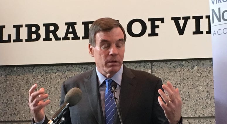 Virginia Senator Mark Warner (file photo - wrva.com)