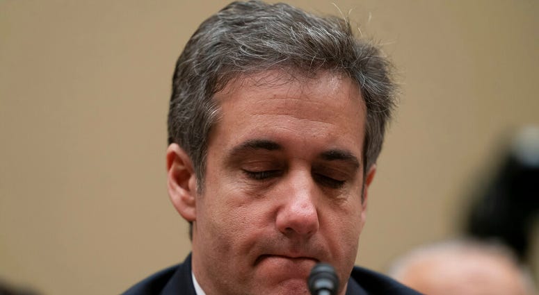 Michael Cohen, President Donald Trump's former lawyer, testifies before the House Oversight and Reform Committee, on Capitol Hill, Wednesday, Feb. 27, 2019, in Washington. (AP Photo/J. Scott Applewhite)