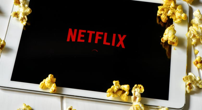 Netflix in a tablet computer Popcorns and a tablet computer with the Netflix homepage in its screen. The provider of streaming movies and TV series was launched in Spain on October 2015