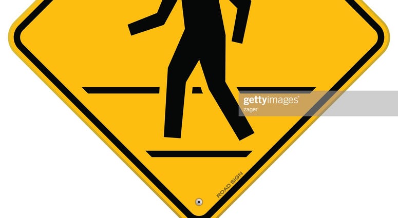 Pedestrian Crossing sign (Photo Credit: Getty Images) Pedestrian Crossing sign (Photo Credit: Getty Images)