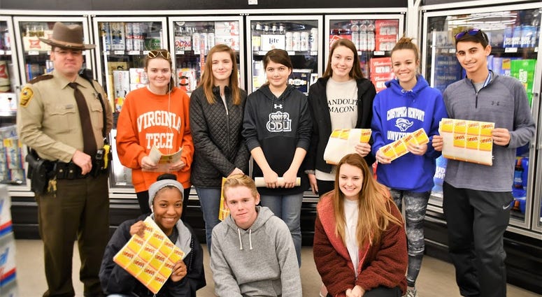 Project Sticker Shock is a youth-led movement to combat underage drinking (Photo Credit: Hanover Sheriff's Office) Project Sticker Shock is a youth-led movement to combat underage drinking (Photo Credit: Hanover Sheriff's Office)