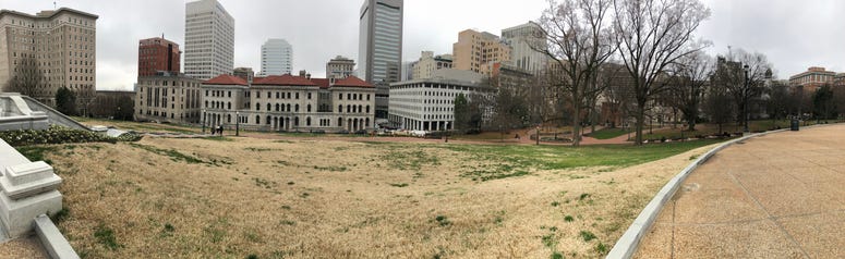 A panoramic view of the southern part of Capitol Square. (Matt Demlein, WRVA) A panoramic view of the southern part of Capitol Square. (Matt Demlein, WRVA)