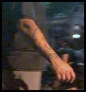 The male in the black shirt is suspected of arson and vandalism over several hours on July 25, 2020 The male in the black shirt is suspected of arson and vandalism over several hours on July 25, 2020