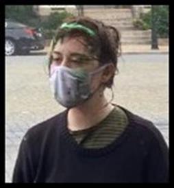 The female in the black sweatshirt is suspected of assault and vandalism in the 2400 block of Monument Avenue on August 29, 2020. (Credit: RPD) The female in the black sweatshirt is suspected of assault and vandalism in the 2400 block of Monument Avenue on August 29, 2020. (Credit: RPD)