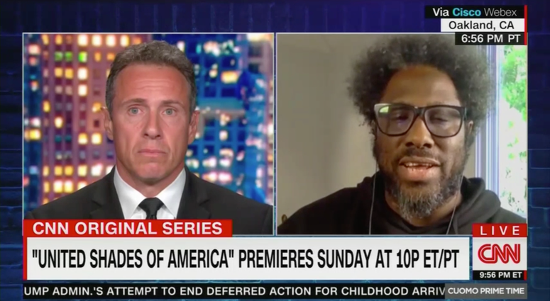 Chris Cuomo and Kamau Bell CNN