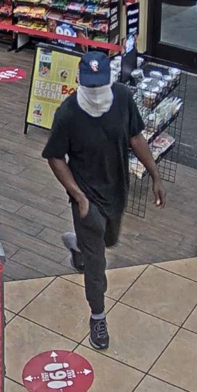 Chesterfield Police searching for a suspect who robbed the Sheetz on South Providence Road Thursday morning (Photo Credit: Chesterfield Police) Chesterfield Police searching for a suspect who robbed the Sheetz on South Providence Road Thursday morning (Photo Credit: Chesterfield Police)