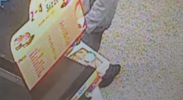 Chesterfield Police looking for a suspect who robbed the Iron Bridge Road Wawa early Thursday morning. (Photo Credit: Chesterfield Police) Chesterfield Police looking for a suspect who robbed the Iron Bridge Road Wawa early Thursday morning. (Photo Credit: Chesterfield Police)