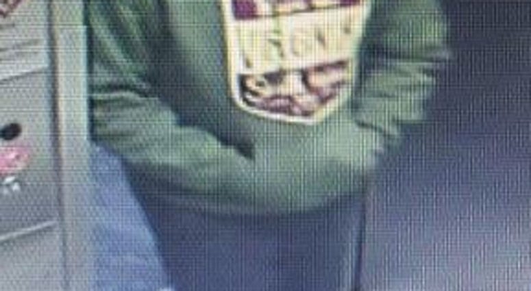 Richmond Police looking for suspect who stole an Amazon package from an apartment complex on Semmes Avenue on February 8 (Photo Credit: Richmond Police) Richmond Police looking for suspect who stole an Amazon package from an apartment complex on Semmes Avenue on February 8 (Photo Credit: Richmond Police)