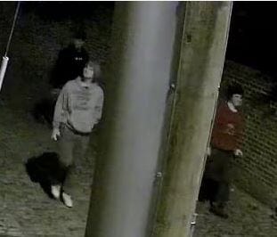 Richmond Police looking for suspects who vandalized property with graffiti on March 22 (Photo Credit: Richmond Police) Richmond Police looking for suspects who vandalized property with graffiti on March 22 (Photo Credit: Richmond Police)