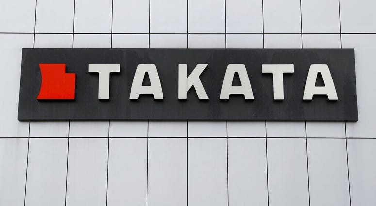 FILE - This June 25, 2017 file photo shows TK Holdings Inc. headquarters in Michigan. Bankrupt air bag maker Takata is recalling 1.4 million driver's side inflators in the U.S. because they could explode and hurl shrapnel. (AP Photo/Paul Sancya, File) FILE - This June 25, 2017 file photo shows TK Holdings Inc. headquarters in Michigan. Bankrupt air bag maker Takata is recalling 1.4 million driver's side inflators in the U.S. because they could explode and hurl shrapnel. (AP Photo/Paul Sancya, File)