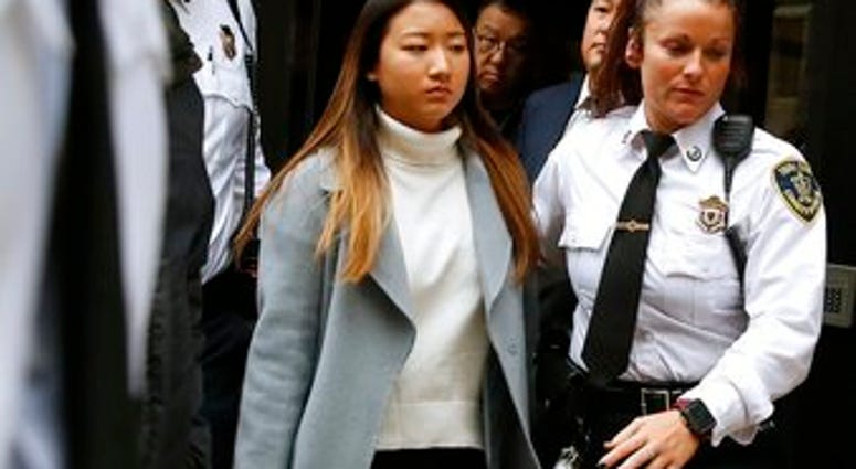 Inyoung You leaves Suffolk Superior Court in Boston, Friday, Nov. 22, 2019, after pleading not guilty to involuntary manslaughter. (AP Photo/Michael Dwyer) Inyoung You leaves Suffolk Superior Court in Boston, Friday, Nov. 22, 2019, after pleading not guilty to involuntary manslaughter. (AP Photo/Michael Dwyer)