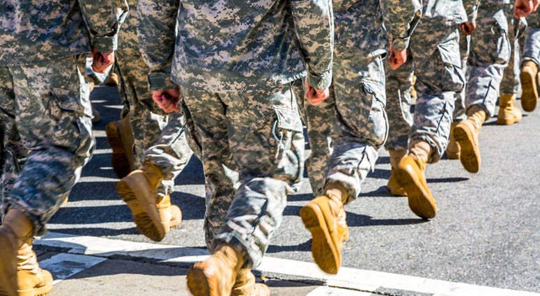 American troops © Scott Jones | Dreamstime.com