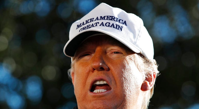 President Donald Trump speaks to the media as he leaves the White House, Thursday Jan. 10, 2019, in Washington, en route for a trip to the border in Texas as the government shutdown continues. (AP Photo/Jacquelyn Martin)