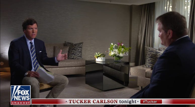 Tucker Carlson interviewing Tony Bobulinski