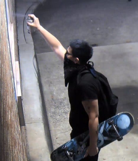 Richmond Police need help identifying multiple suspects wanted for vandalism and break-in at a Wells-Fargo during the recent riots and unrest (Photo Credit: Richmond Police) Richmond Police need help identifying multiple suspects wanted for vandalism and break-in at a Wells-Fargo during the recent riots and unrest (Photo Credit: Richmond Police)