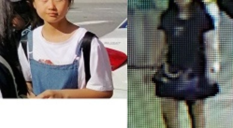 JinJing Ma, 12, is believed to have been abducted by an unknown Asian, Female, Black hair, approximately 40 years of age, wearing a black dress. (Virginia State Police)