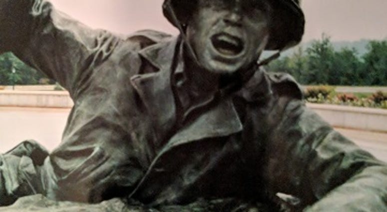 The National D-Day Memorial in Bedford, Virginia. (Matt Demlein, WRVA)