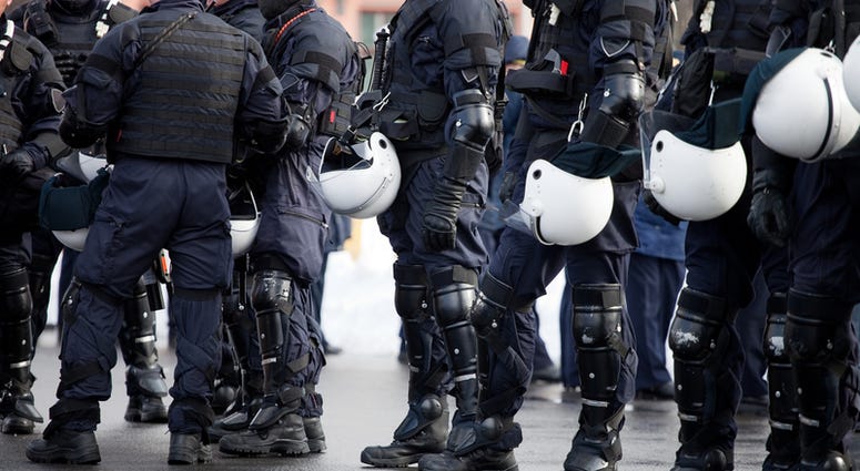 Officials say the leader of a Southern California white supremacist group has been ordered to remain jailed until his trial on charges of inciting to riot last year in Charlottesville, Virginia. © Ints Vikmanis - Dreamstime.com Officials say the leader of a Southern California white supremacist group has been ordered to remain jailed until his trial on charges of inciting to riot last year in Charlottesville, Virginia. © Ints Vikmanis - Dreamstime.com