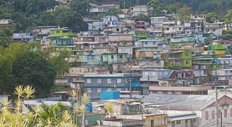 neighborhood of Naranjito, Puerto Rico . Located in the central mountains.