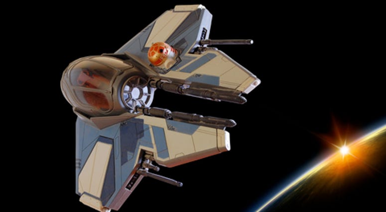 Spaceship from the Star Wars
