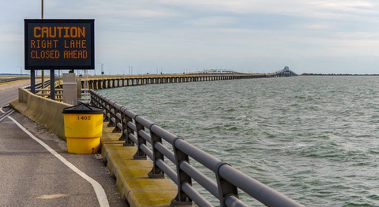 The Chesapeake Bay Bridge