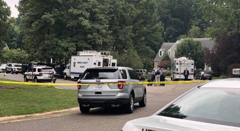 Picture of Henrico County Police on scene during a separate incident (Photo Credit: WRVA News) Picture of Henrico County Police on scene during a separate incident (Photo Credit: WRVA News)