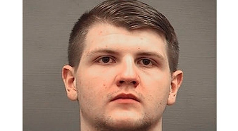 FILE - This file photo provided by the Alexandria Sheriff's Office, in Virginia, shows Andrew Thomasberg. Prosecutors are seeking an 18-month sentence for Thomasberg, an alleged neo-Nazi from northern Virginia. (Alexandria Sheriff's Office via AP, File) FILE - This file photo provided by the Alexandria Sheriff's Office, in Virginia, shows Andrew Thomasberg. Prosecutors are seeking an 18-month sentence for Thomasberg, an alleged neo-Nazi from northern Virginia. (Alexandria Sheriff's Office via AP, File)