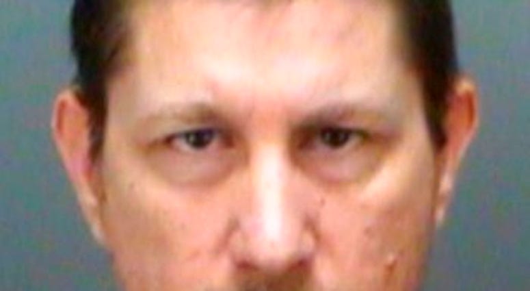 Michael Drejka is seen in an Aug. 13, 2018 photo provided by the Pinellas County, Fla., Sheriff's Office. Drejka was charged with manslaughter Monday in the July 19 death of unarmed black man Markeis McGlockton outside a Clearwater convenience store