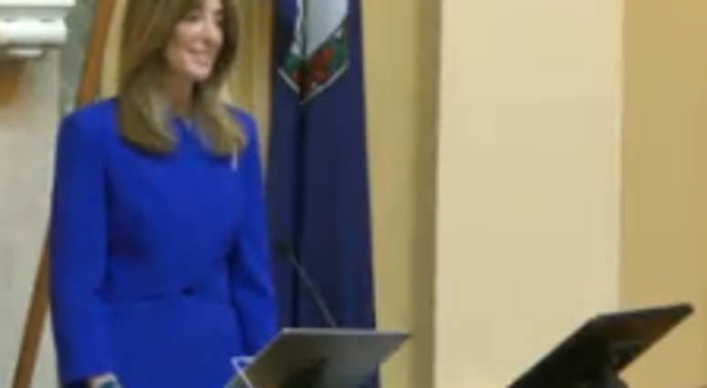 Speaker Eileen Filler-Corn is Virginia's first ever woman and first ever Jewish Speaker (House of Delegates Feed) Speaker Eileen Filler-Corn is Virginia's first ever woman and first ever Jewish Speaker (House of Delegates Feed)