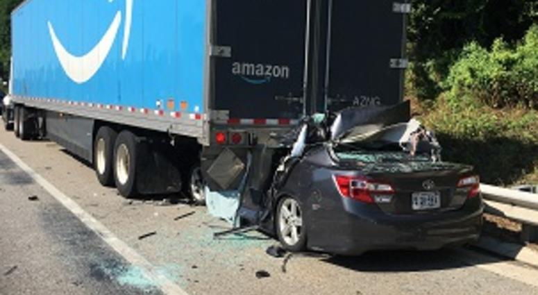 A Henrico Woman was killed in a crash along I-95 in Fairfax County on July 10, 2019. (Virginia State Police)