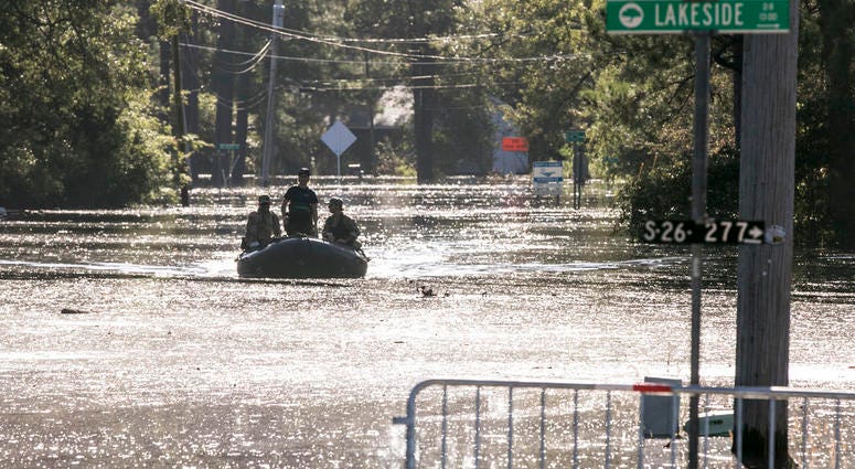 Flooding in South Carolina