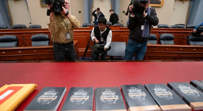 Budget Proposal arriving on Capitol Hill