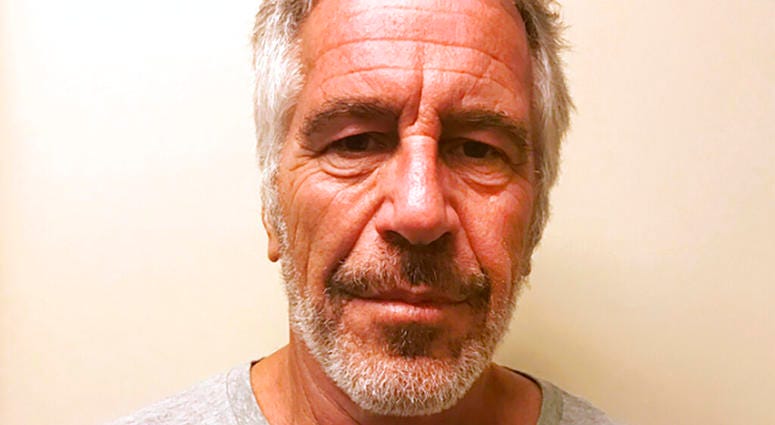 FILE - This March 28, 2017, file photo, provided by the New York State Sex Offender Registry shows Jeffrey Epstein. A judge denied bail for jailed financier Jeffrey Epstein on sex trafficking charges Thursday, July 18, 2019, saying the danger to the commu