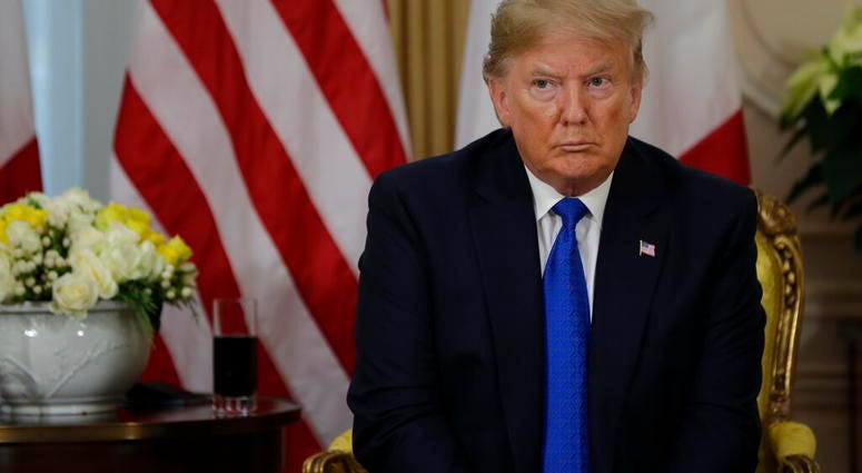 President Donald meets French President Emmanuel Macron at Winfield House, Tuesday, Dec. 3, 2019, in London. (AP Photo/ Evan Vucci) President Donald meets French President Emmanuel Macron at Winfield House, Tuesday, Dec. 3, 2019, in London. (AP Photo/ Evan Vucci)