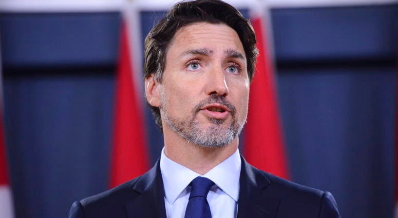 Prime Minister Justin Trudeau holds a news conference in Ottawa on Wednesday, Jan. 8, 2020. (Sean Kilpatrick/The Canadian Press via AP) Prime Minister Justin Trudeau holds a news conference in Ottawa on Wednesday, Jan. 8, 2020. (Sean Kilpatrick/The Canadian Press via AP)
