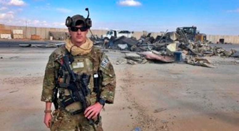 A U.S. soldier stands while bulldozers clear rubble and debris at Ain al-Asad air base in Anbar, Iraq, Monday, Jan. 13, 2020. Ain al-Asad air base was struck by a barrage of Iranian missiles last week. (AP Photo/Ali Abdul Hassan) A U.S. soldier stands while bulldozers clear rubble and debris at Ain al-Asad air base in Anbar, Iraq, Monday, Jan. 13, 2020. Ain al-Asad air base was struck by a barrage of Iranian missiles last week. (AP Photo/Ali Abdul Hassan)