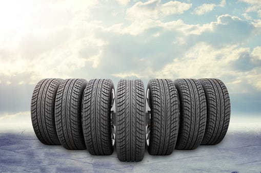 smart tires in the sky