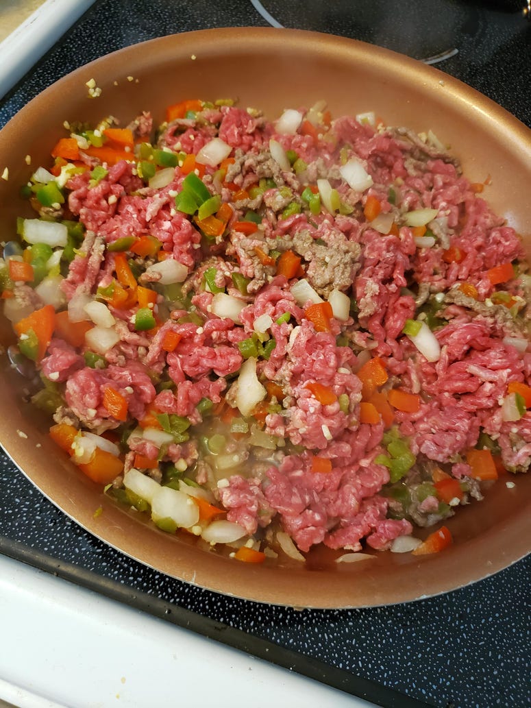 ground beef mixture