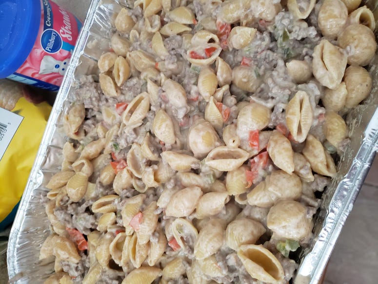 philly cheesesteak pasta