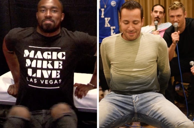 Magic Mike and Backstreet Boys