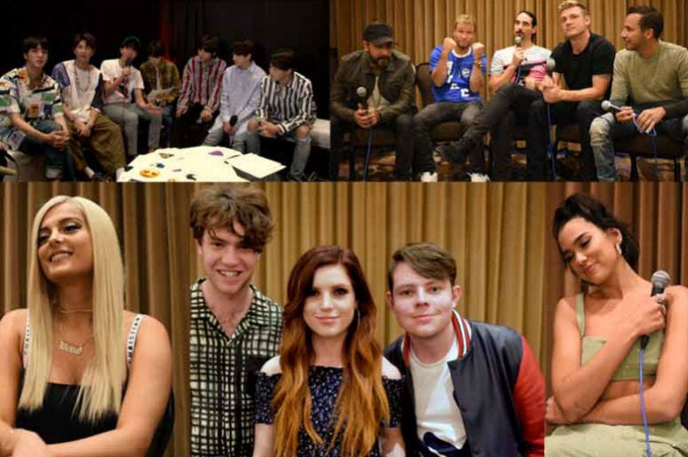 BTS, Backstreet Boys, Bebe Rexha, Echosmith, Dua Lipa BTS, Backstreet Boys, Bebe Rexha, Echosmith, Dua Lipa