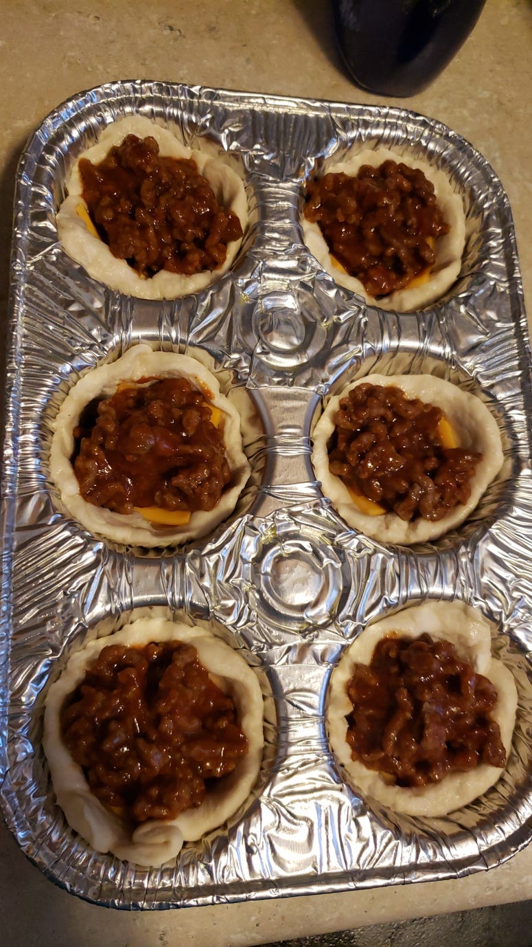 sloppy joe crescent cups