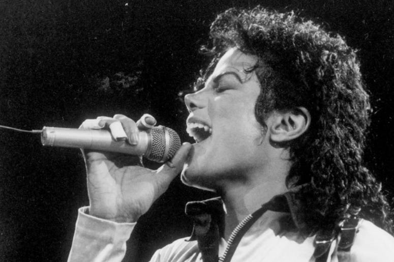Performer Michael Jackson is shown in concert Oct. 24, 1988, in Auburn Hills, Mich. Performer Michael Jackson is shown in concert Oct. 24, 1988, in Auburn Hills, Mich.