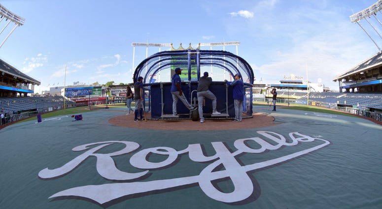 Apr 11, 2019; Kansas City, MO, USA; A general view of Kauffman Stadium during the third inning of the game between the Kansas City Royals and Seattle Mariners. Mandatory Credit: Denny Medley-USA TODAY Sports Apr 11, 2019; Kansas City, MO, USA; A general view of Kauffman Stadium during the third inning of the game between the Kansas City Royals and Seattle Mariners. Mandatory Credit: Denny Medley-USA TODAY Sports