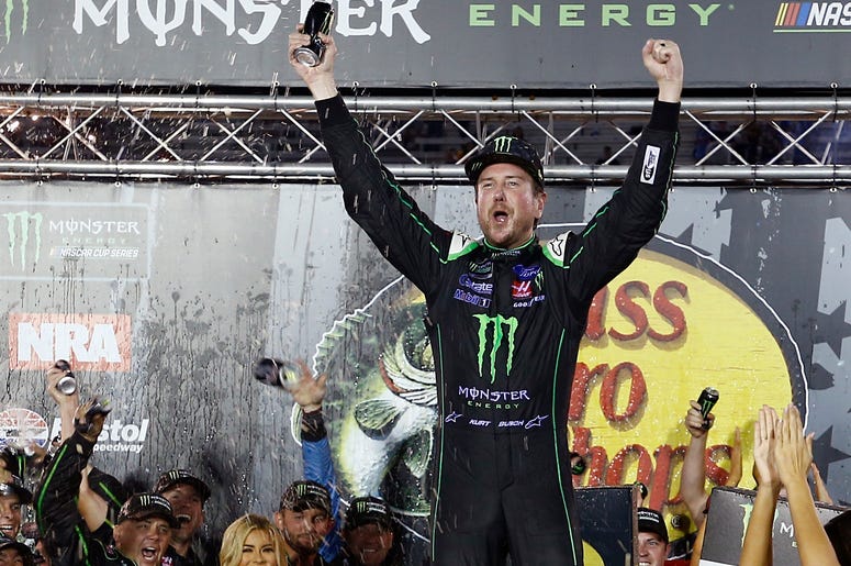 Kurt Busch steals spotlight from younger brother at Bristol Kurt Busch steals spotlight from younger brother at Bristol