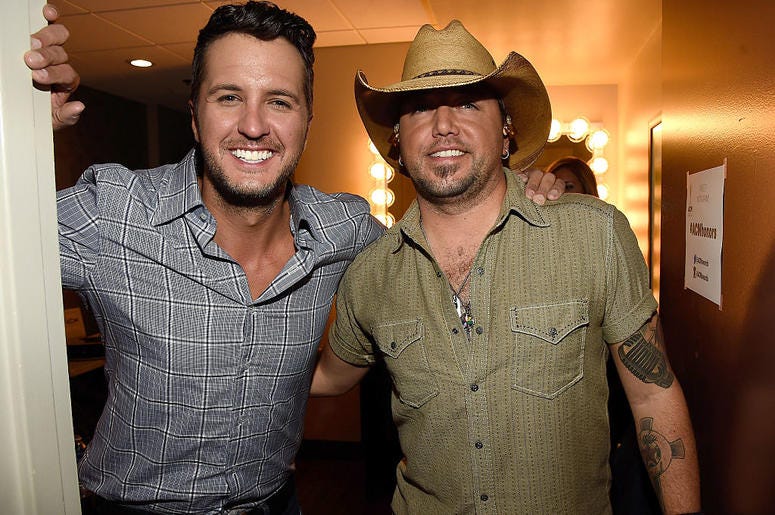 Luke Bryan and Jason Aldean Luke Bryan and Jason Aldean