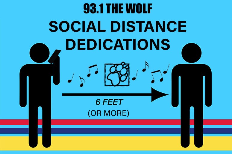 Social Distance Dedications