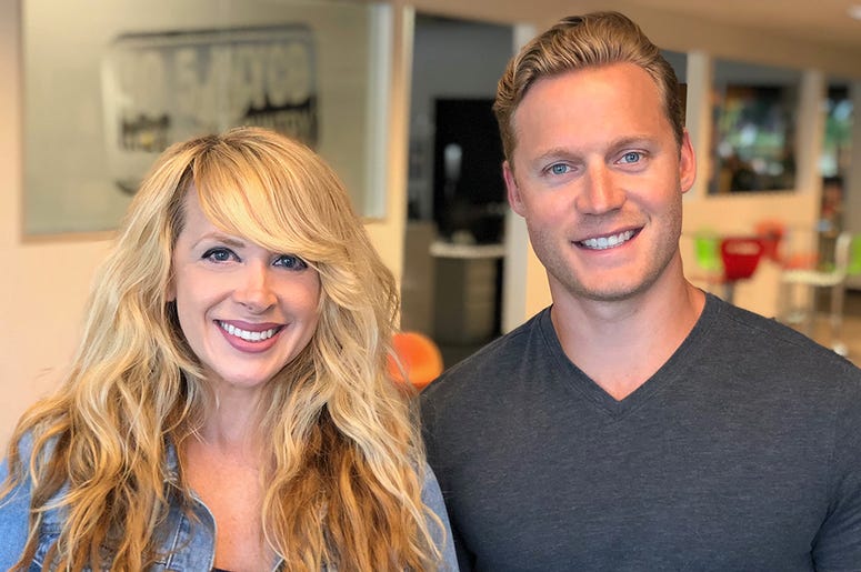 Rob Stone and Holly Hutton
