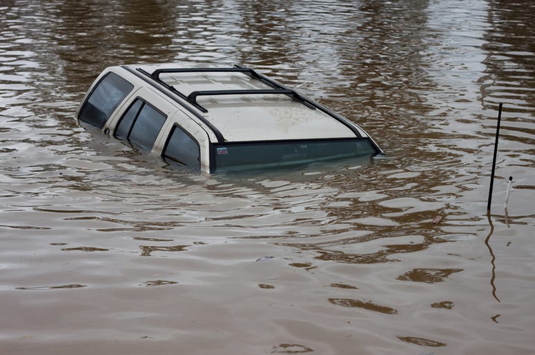 Flooded Car Flooded Car