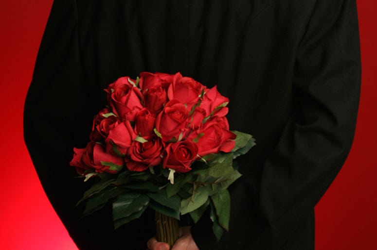 Man with Roses Man with Roses